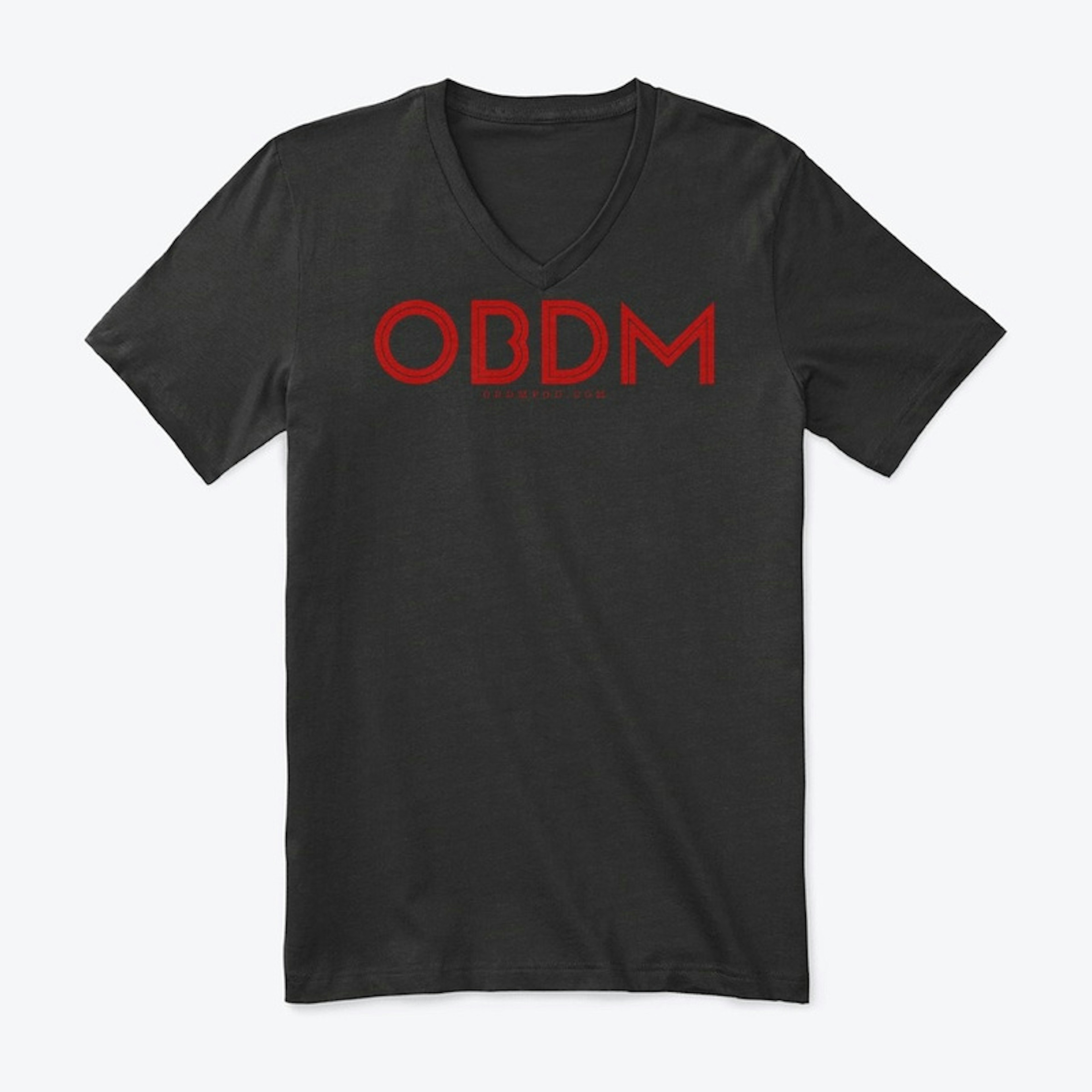 OBDM Logo Red on Black